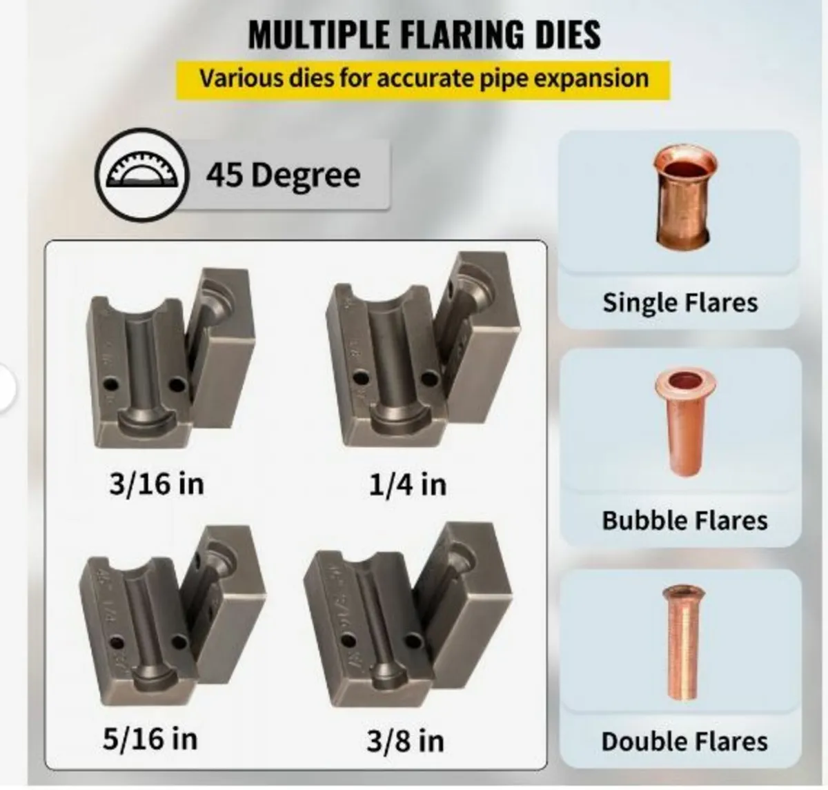 Brake Line Flaring Tool, 45 Degree Single - Image 2