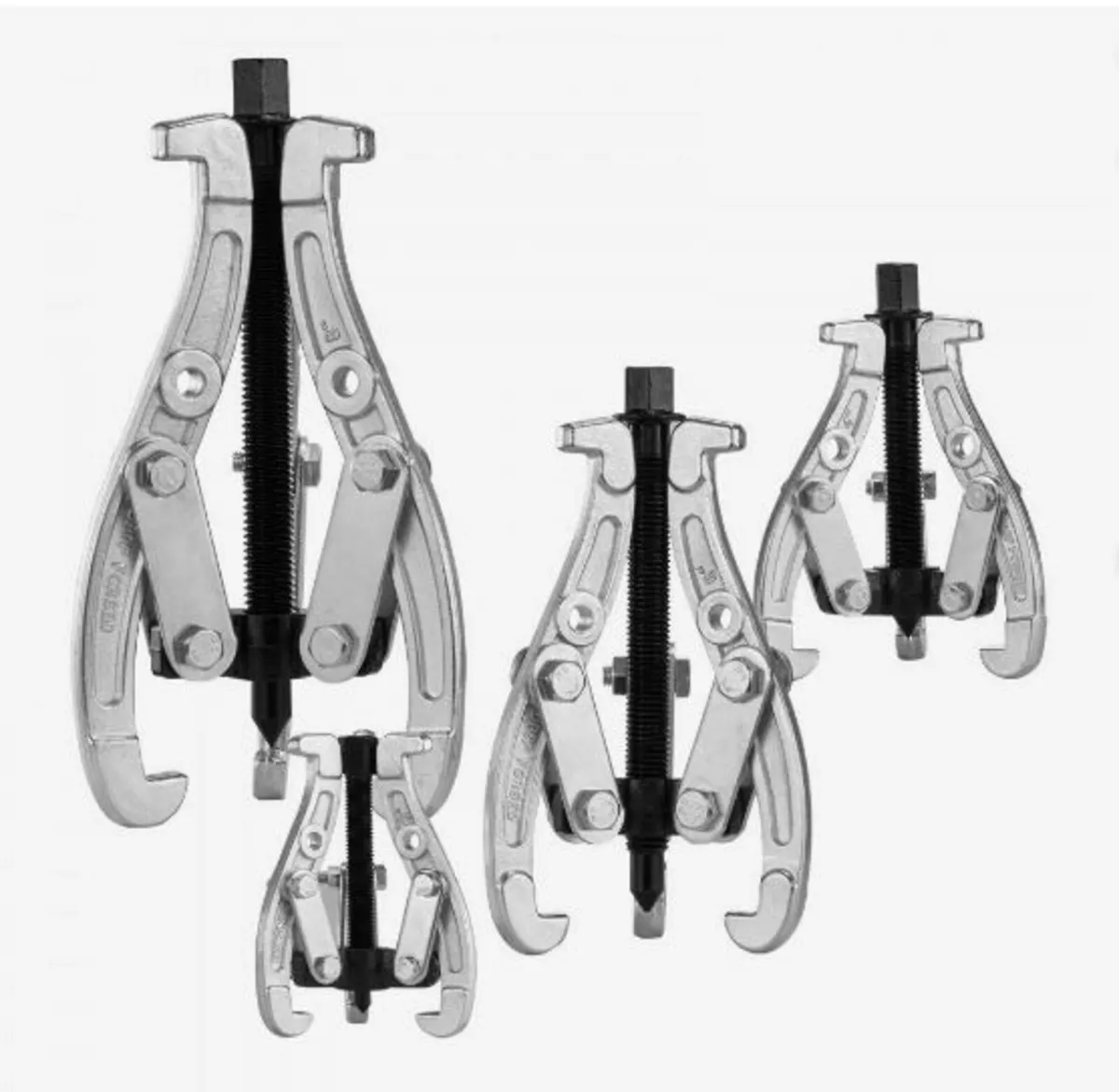 Gear Puller Set, 3" 4" 6" 8" Puller Kit - Image 1