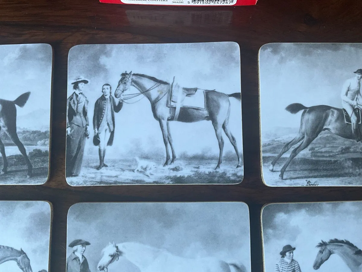 Georgian Society Horse Design Table Coasters - Image 3