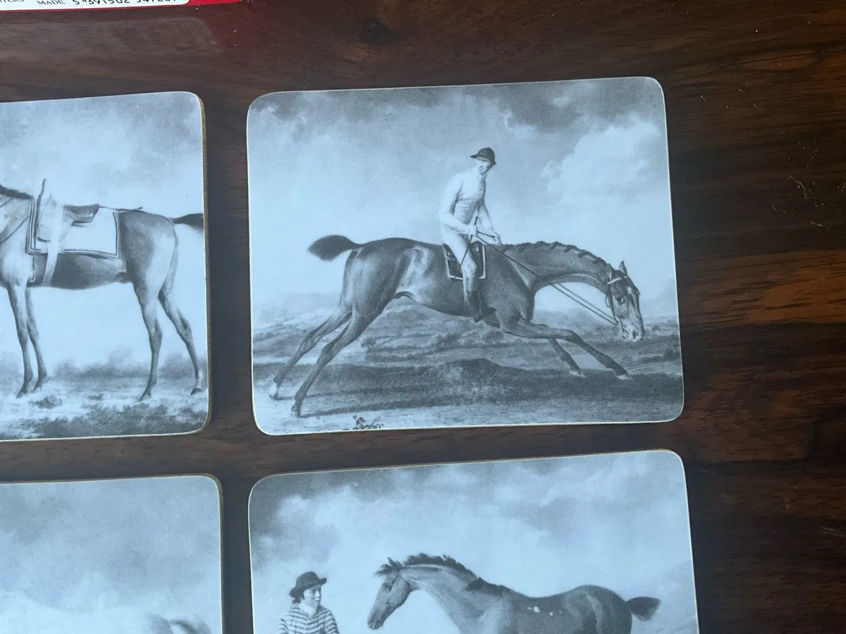 Georgian Society Horse Design Table Coasters - Image 4