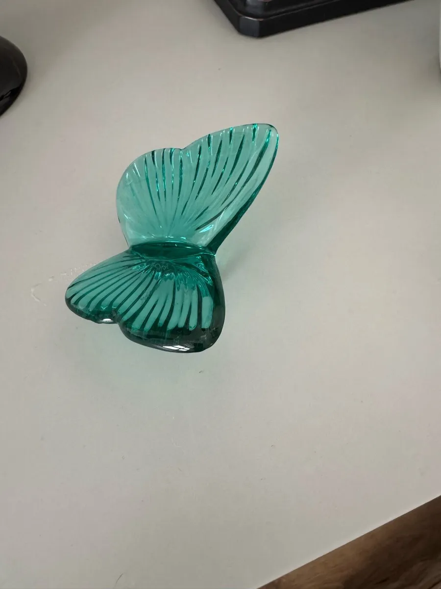 Waterford Crystal butterfly - Image 1