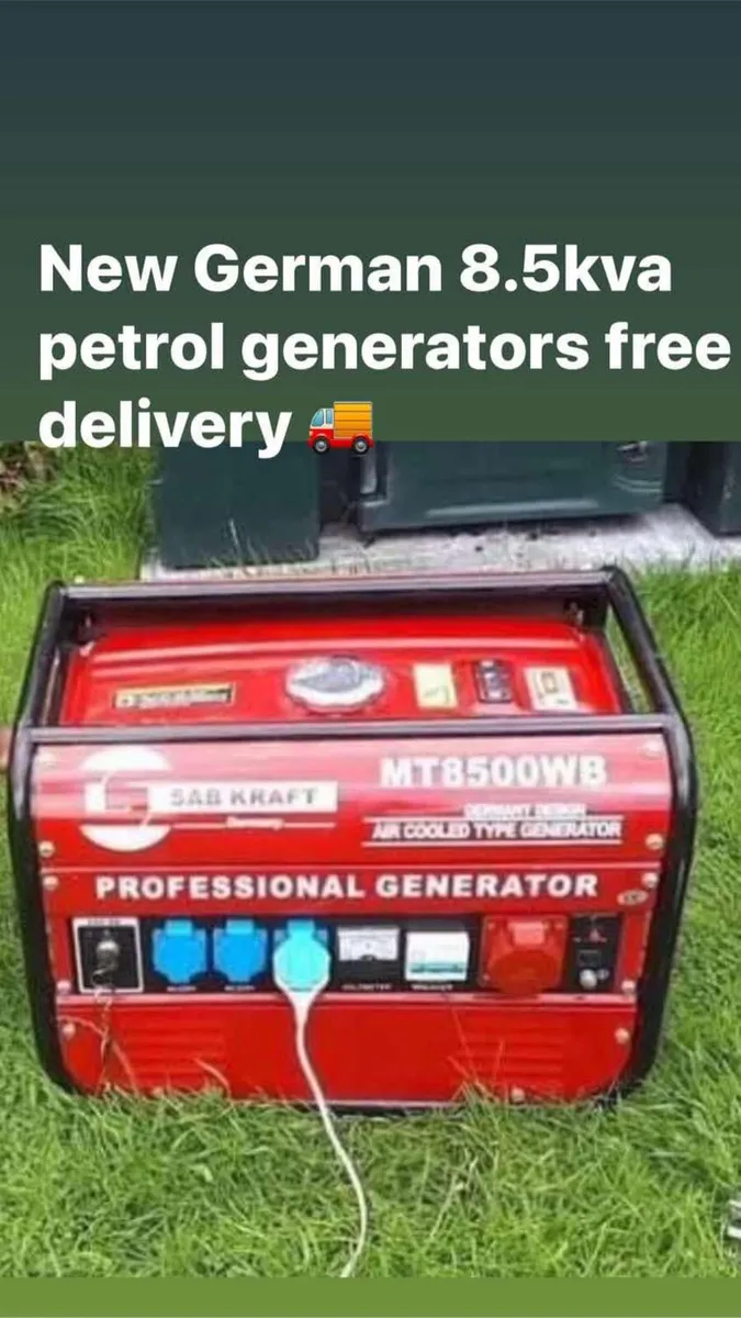 New German generators free delivery - Image 1