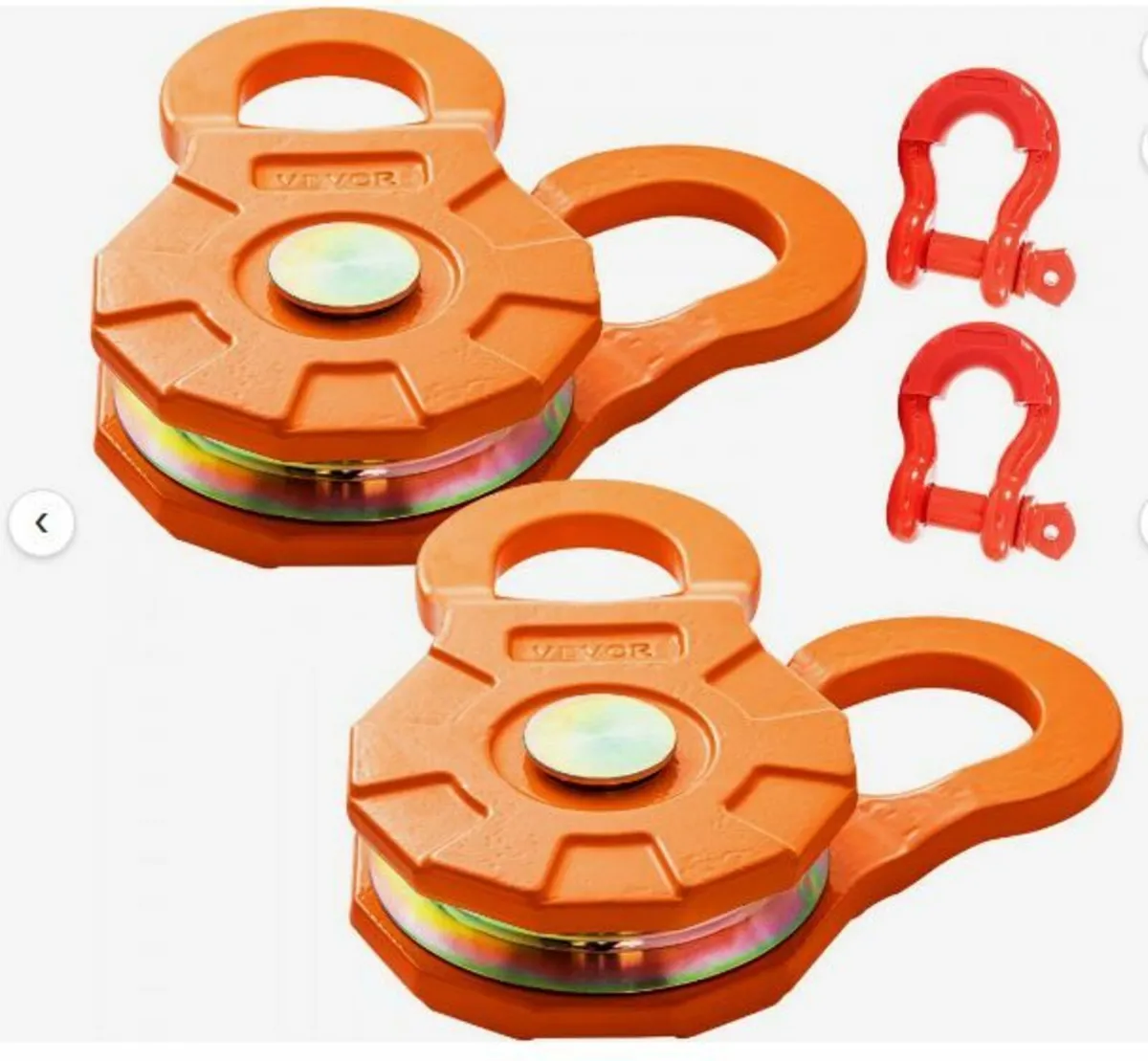 Snatch Block, 11T/25,000 LBS Working Load Limit - Image 1
