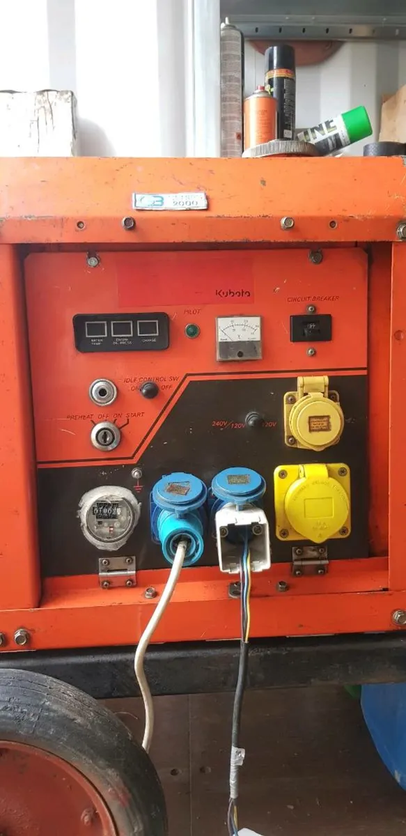 Kubota generator Lowboy GL6500S 6.5kva - Image 2