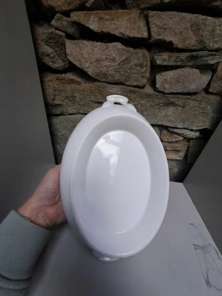 Serving dish white - Image 3