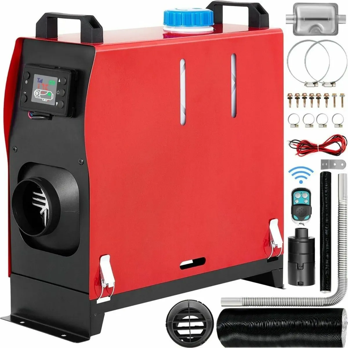 12V Power: 5KW Diesel Heater Complete Set - Image 2