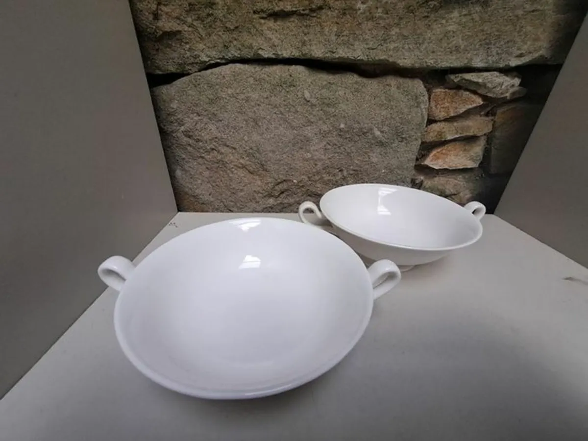 2 Soup bowls - Image 1