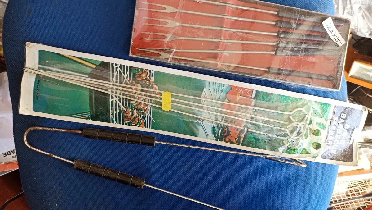 Barbecue Tongs, Skewers, Forks. - Image 1