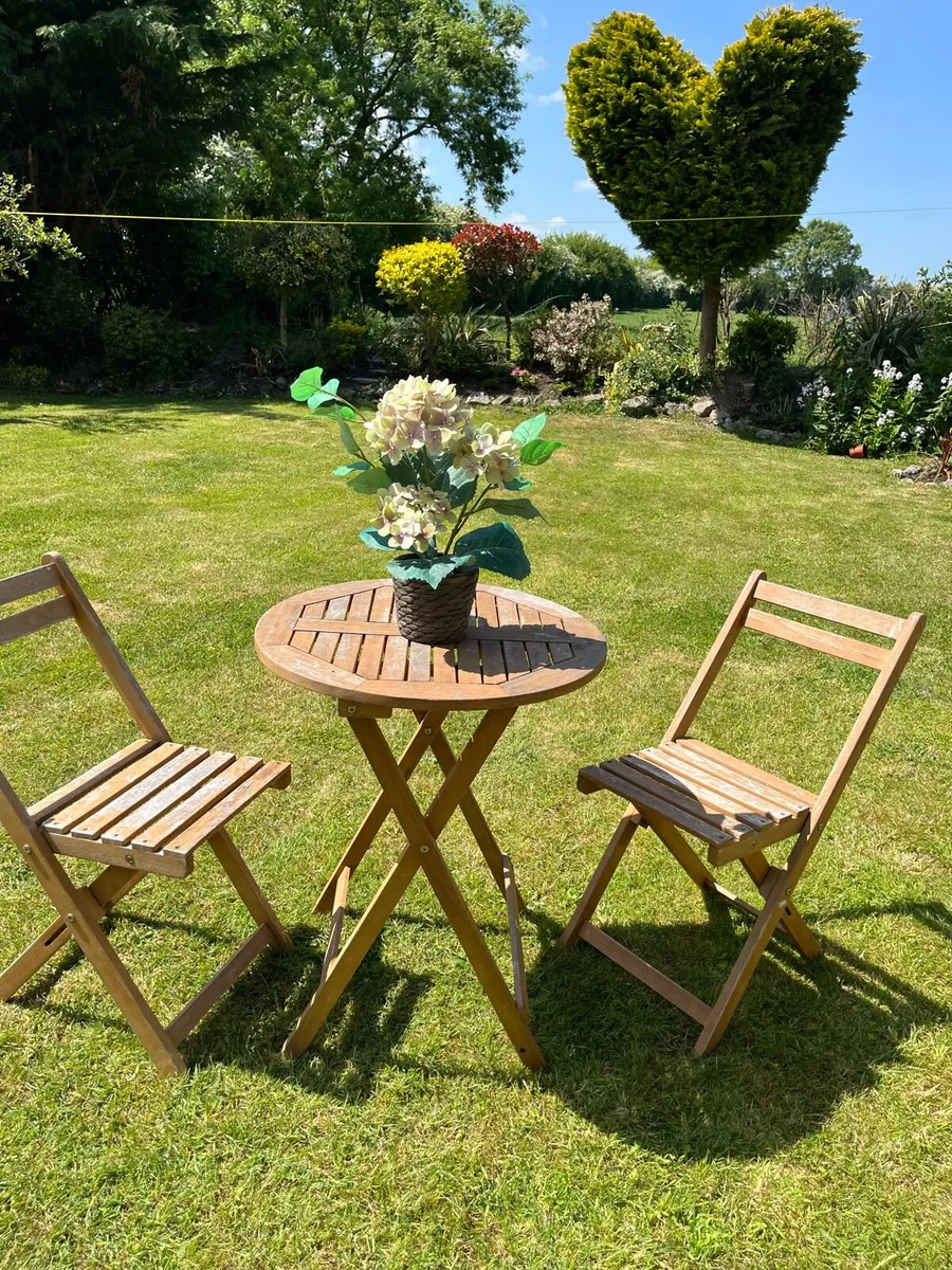 Garden bistro set
