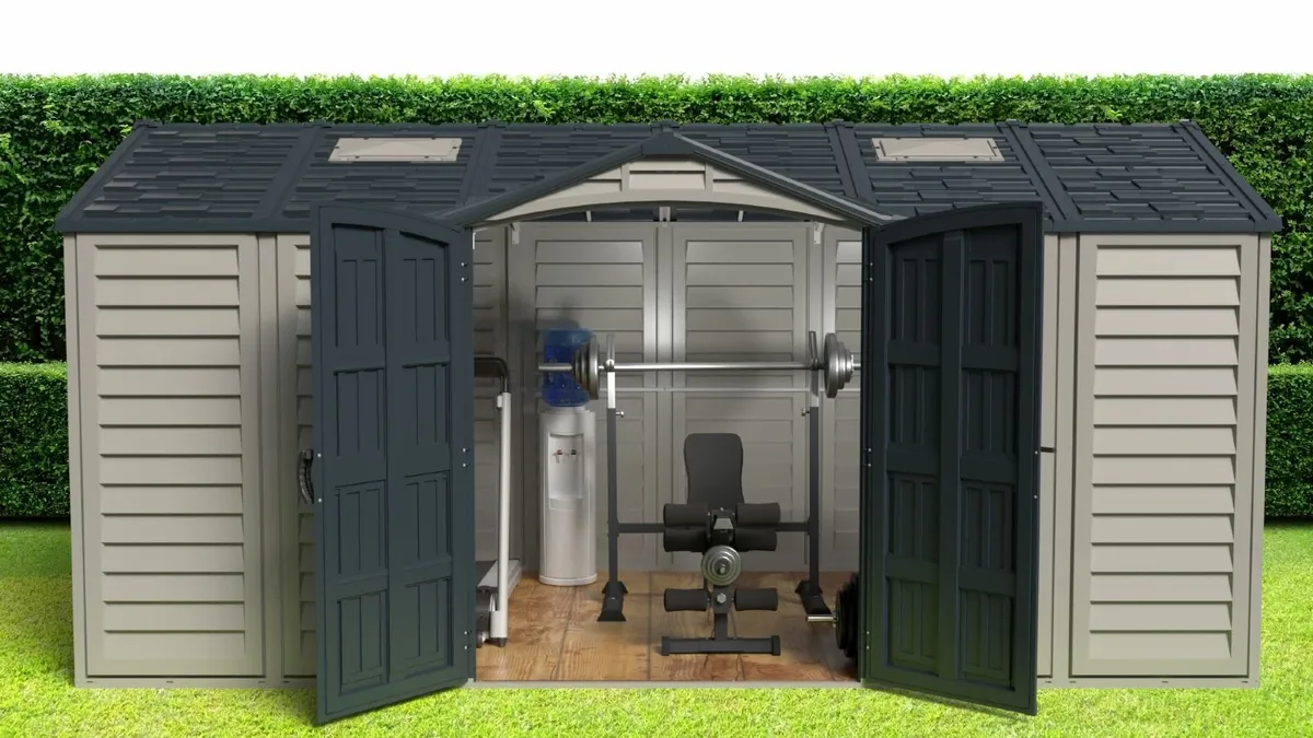 Duramax Apex Pro PLUS 15x8 Garden Sheds - Image 2