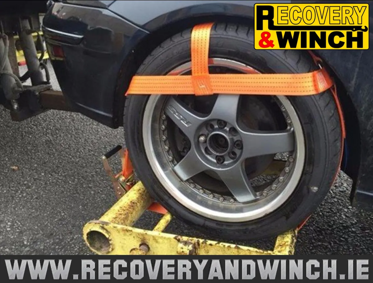 Recovery Spec Frame Wheel Tie Down Straps 🔴 - Image 1