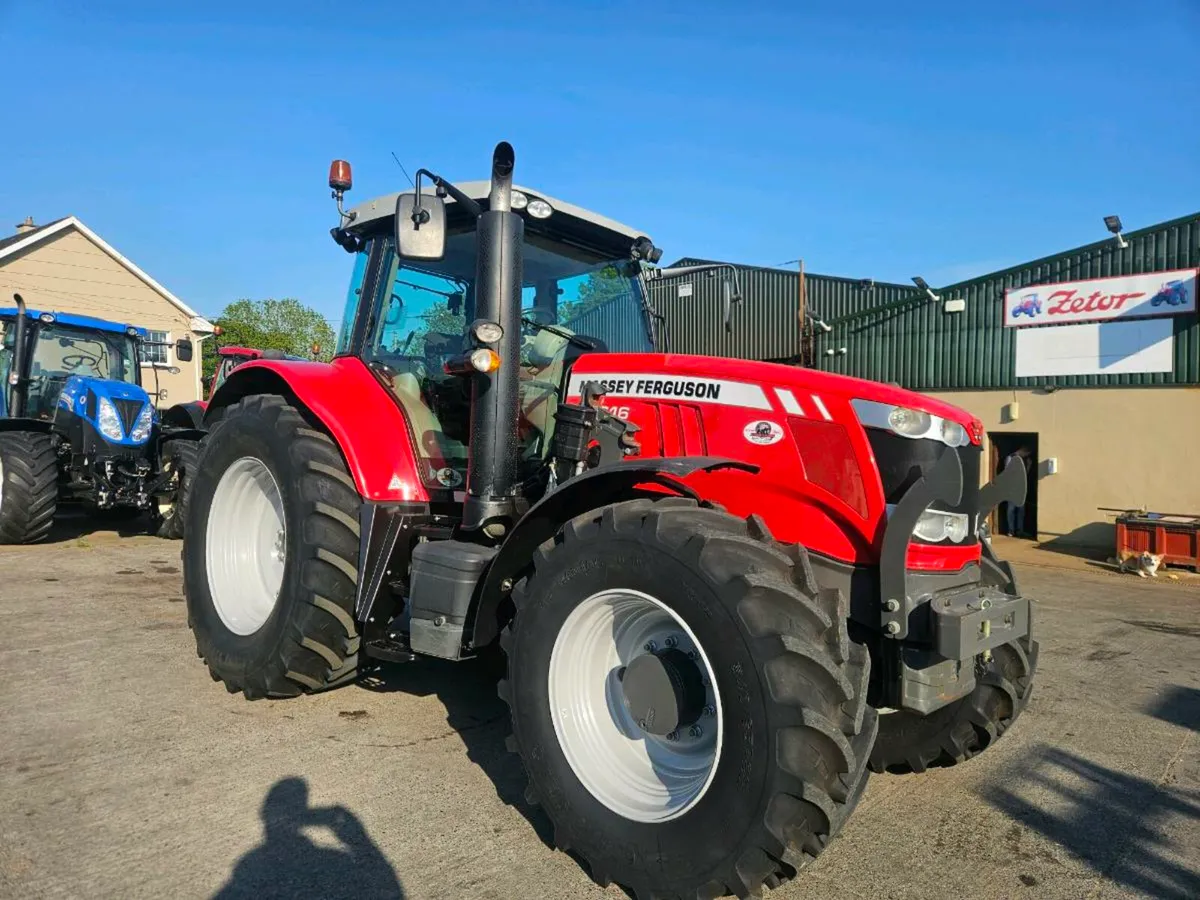 Massey 7616 Dyna 6 Loader ready - Image 2
