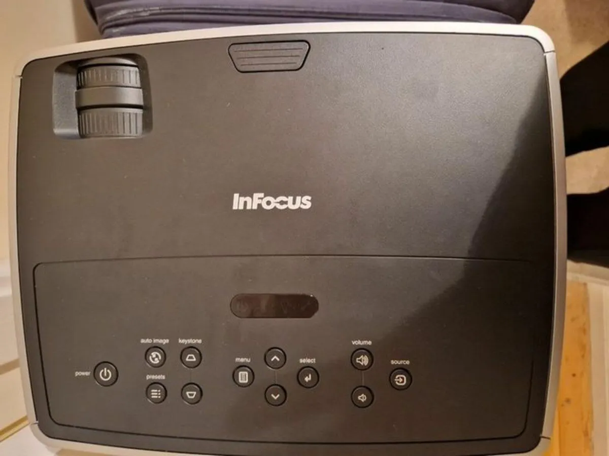 Infocus Projector in Case with Remote Control - Image 2