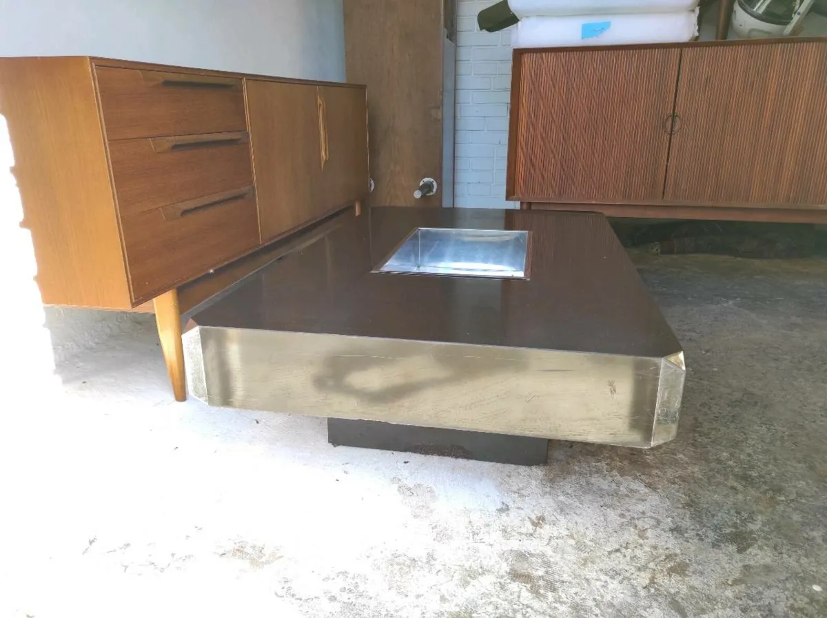 Willy Rizzo coffee table mid century vintage - Image 3