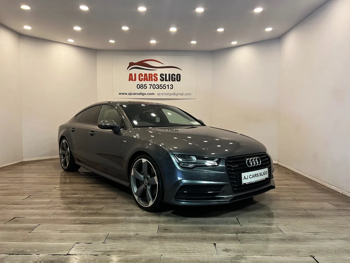 LOVELY AUDI A7 S-LINE BLACK EDITION 3.0TDI 2015 - Image 2