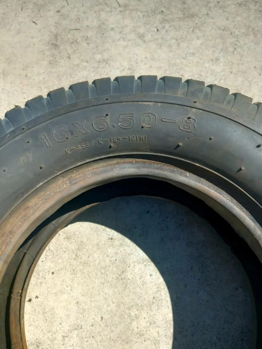 Ride on lawnmower tyres - Image 3