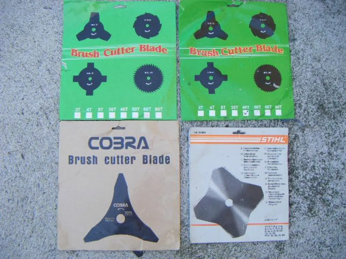 Brush cutter blades - Image 1
