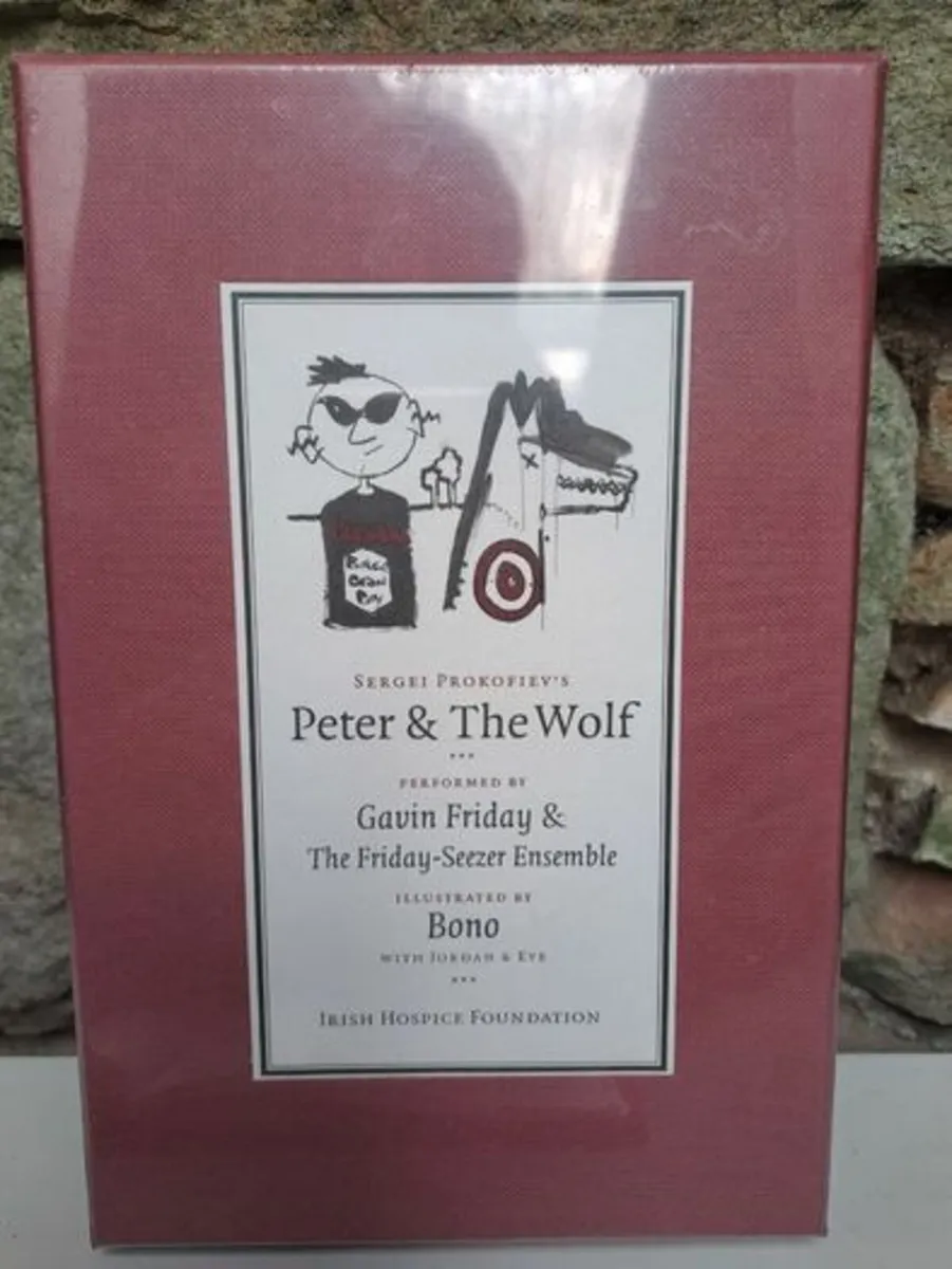 Peter and the Wolf book Bono NEW - Image 1