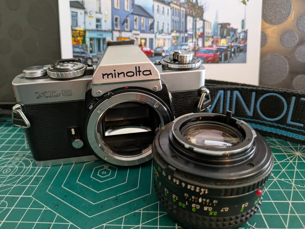 🎞️ Minolta XD5 film SLR camera+50mm 1.4 lens - Image 4