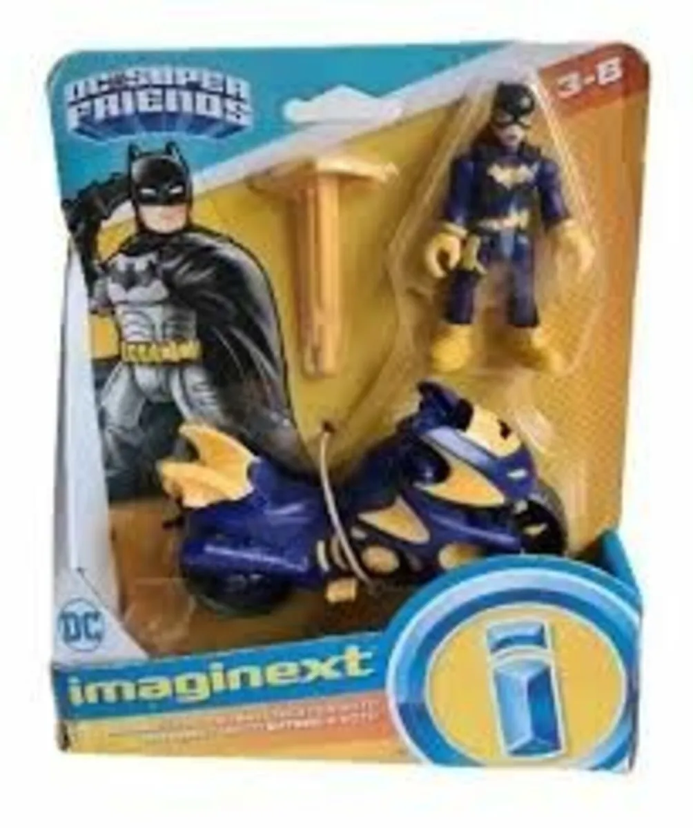 Imaginext Batgirl and cycle