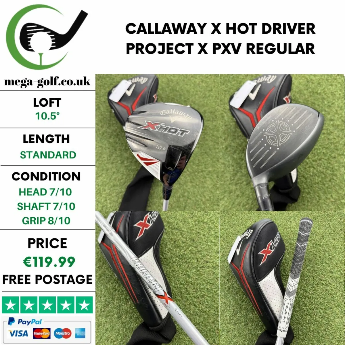 CALLAWAY X HOT DRIVER / 10.5° / REGULAR - Image 1