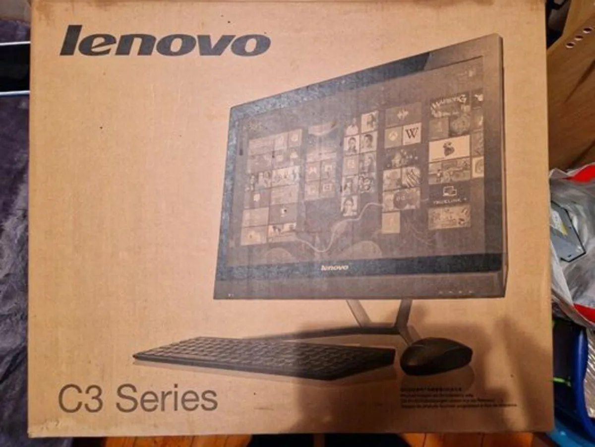 LENOVO C365 all-in-one Desktop PC & Optical Drive - Image 1