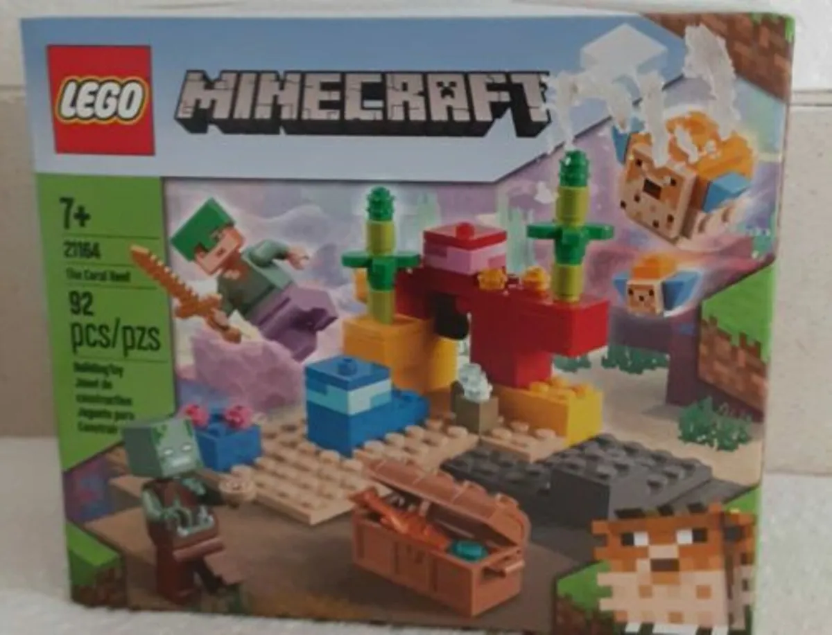 Lego Minecrafts sets x 3 new and sealed - Image 3