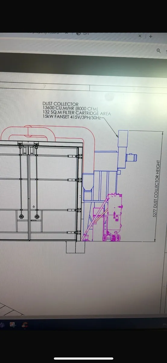 extraction system for Shot-Blast room - Image 2