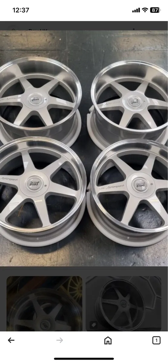 Bmw deep dish alloys - Image 1