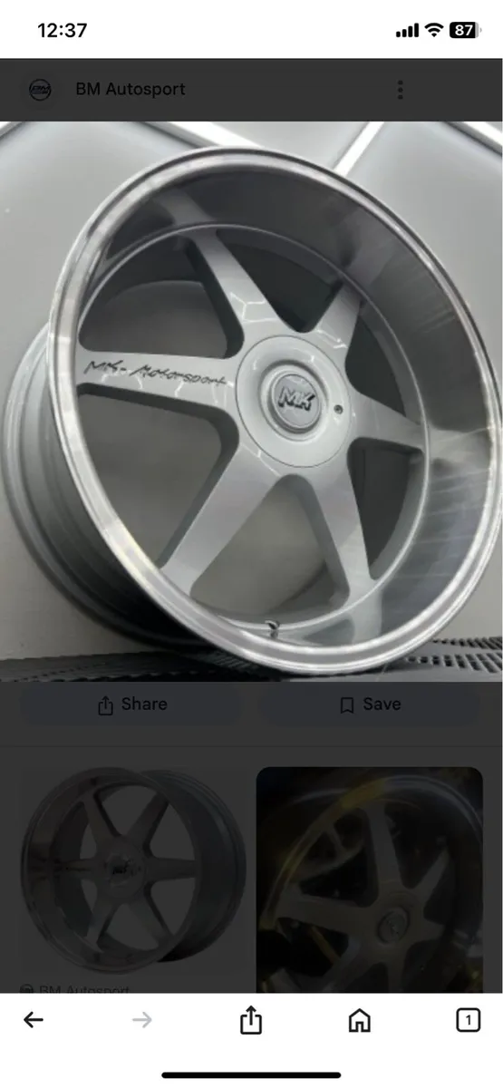 Bmw deep dish alloys - Image 2