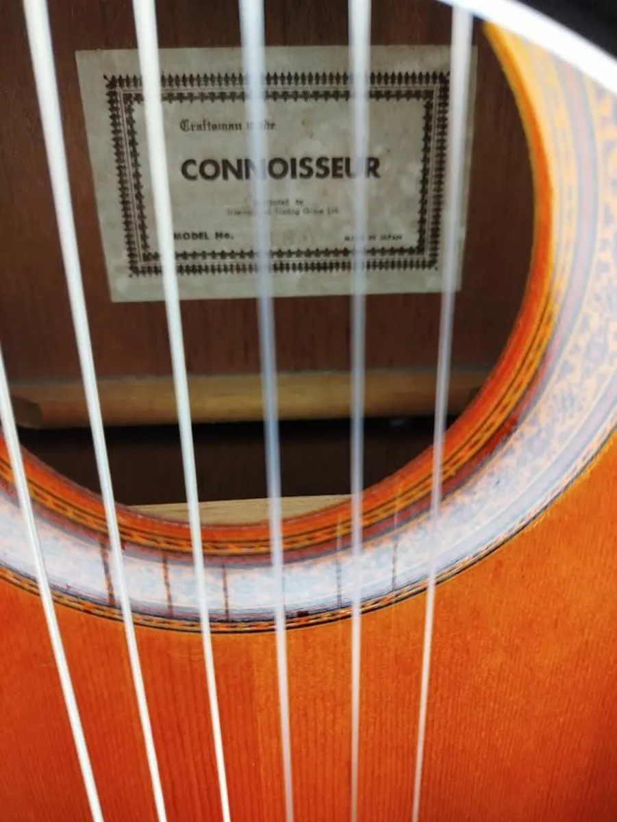 Vintage Craftsman Made Classical Guitar - Image 4