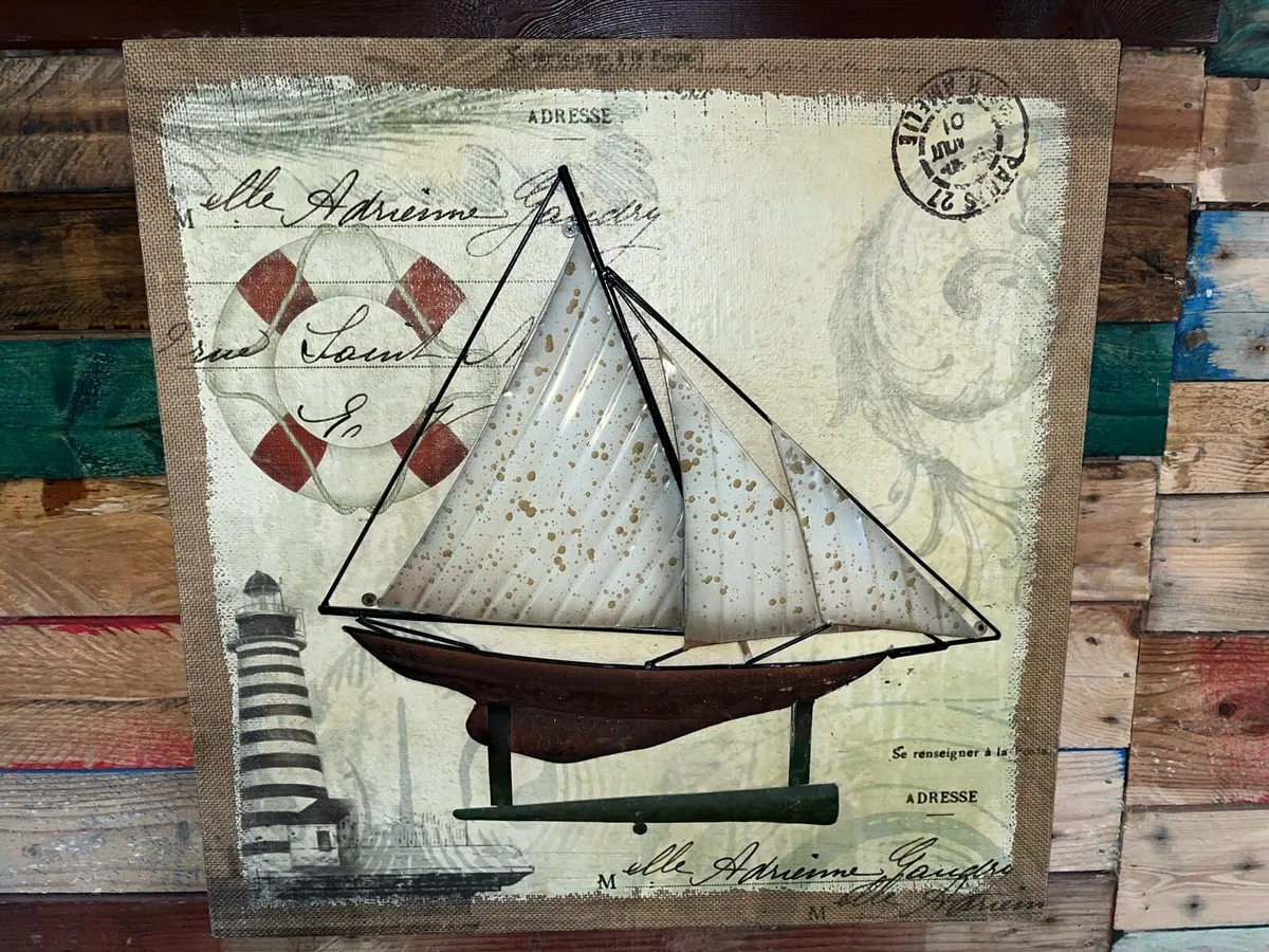 vintage Nautical wall art - Image 1