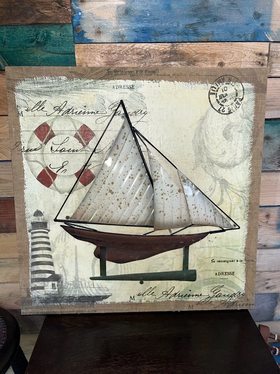 vintage Nautical wall art - Image 2