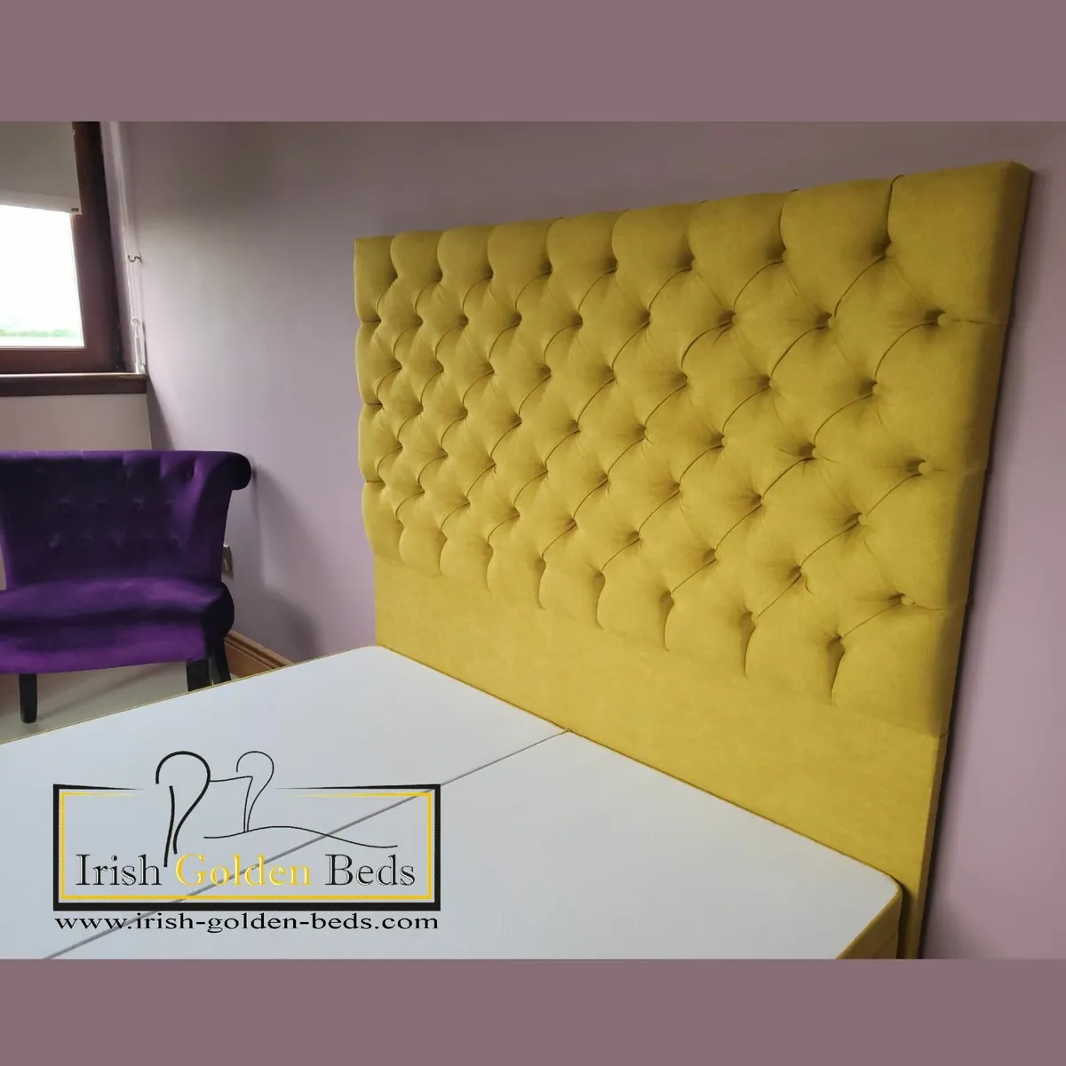 bed frame and headboard, free delivery - Image 3
