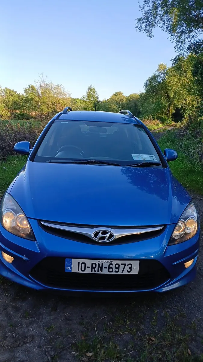 2010 hyundai i30 estate 1.6 diesel tax July no nct - Image 1