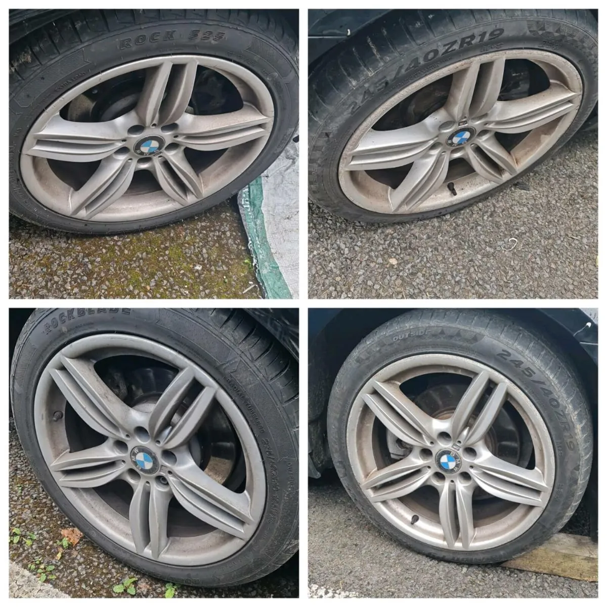 BMW F10 19" 351m ALLOYS WITH TYRES - Image 1