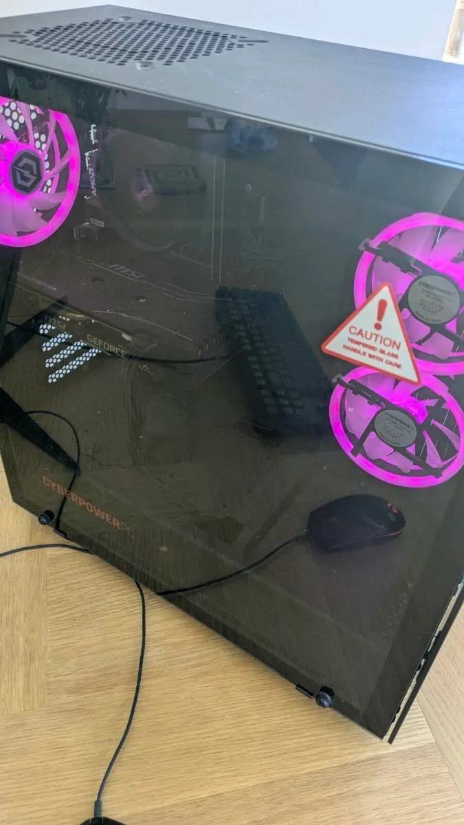 1660ti Gaming PC with Monitor and Keyboard/Mouse - Image 2