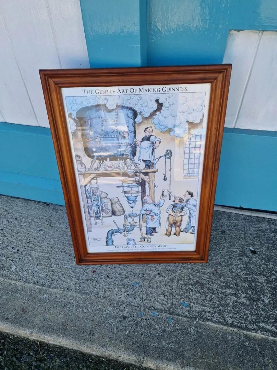 Vintage John Ireland Guinness Print - Image 1