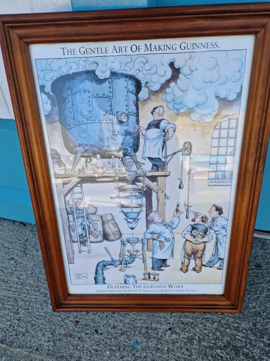 Vintage John Ireland Guinness Print - Image 2