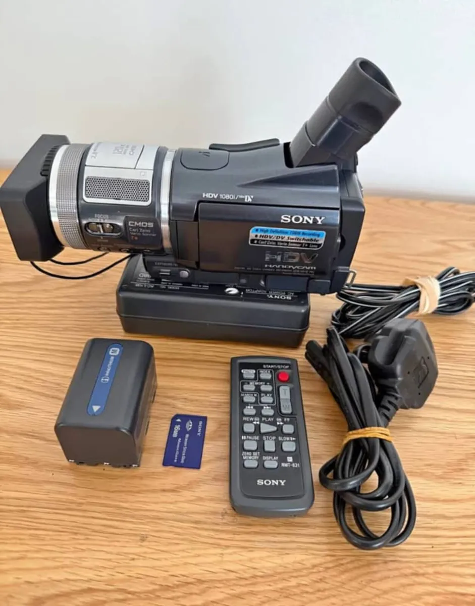 Sony HDR-HC1E Camcorder - Image 3