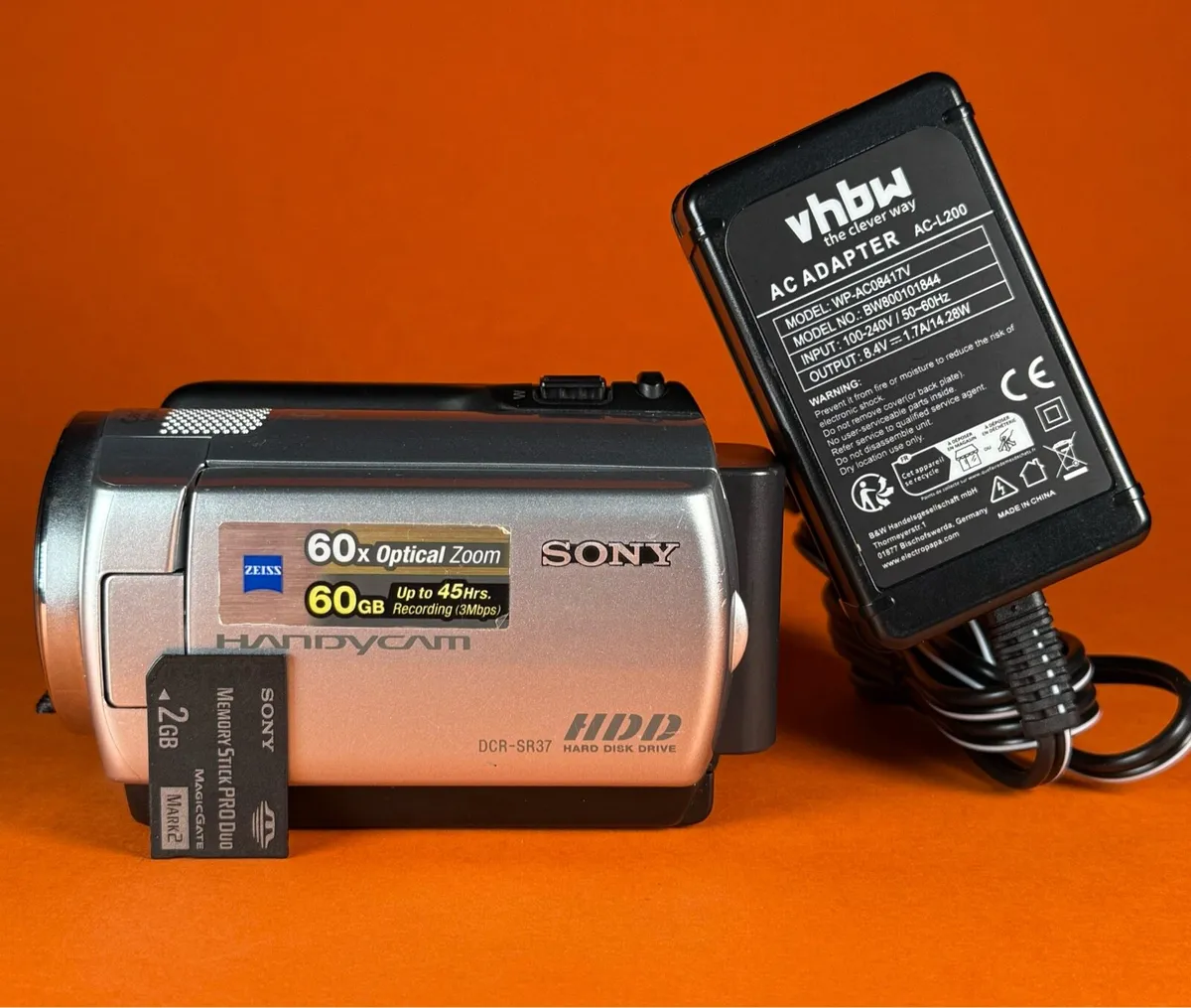 Sony DCR-SR37E 60 GB Camcorder - Image 1