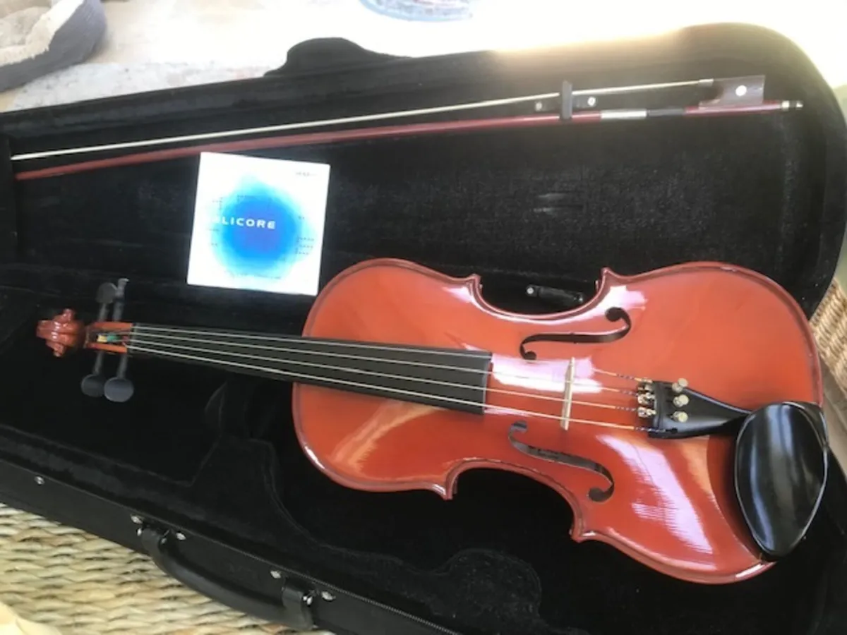 Violin 4/4 Setup with Octave below stings, Cello - Image 1