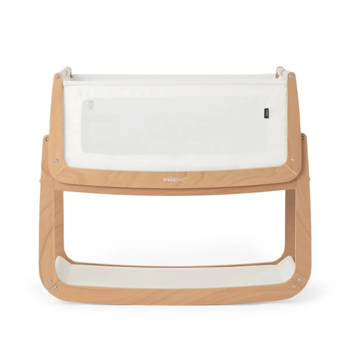 SnuzPod4 Bedside Crib Natural