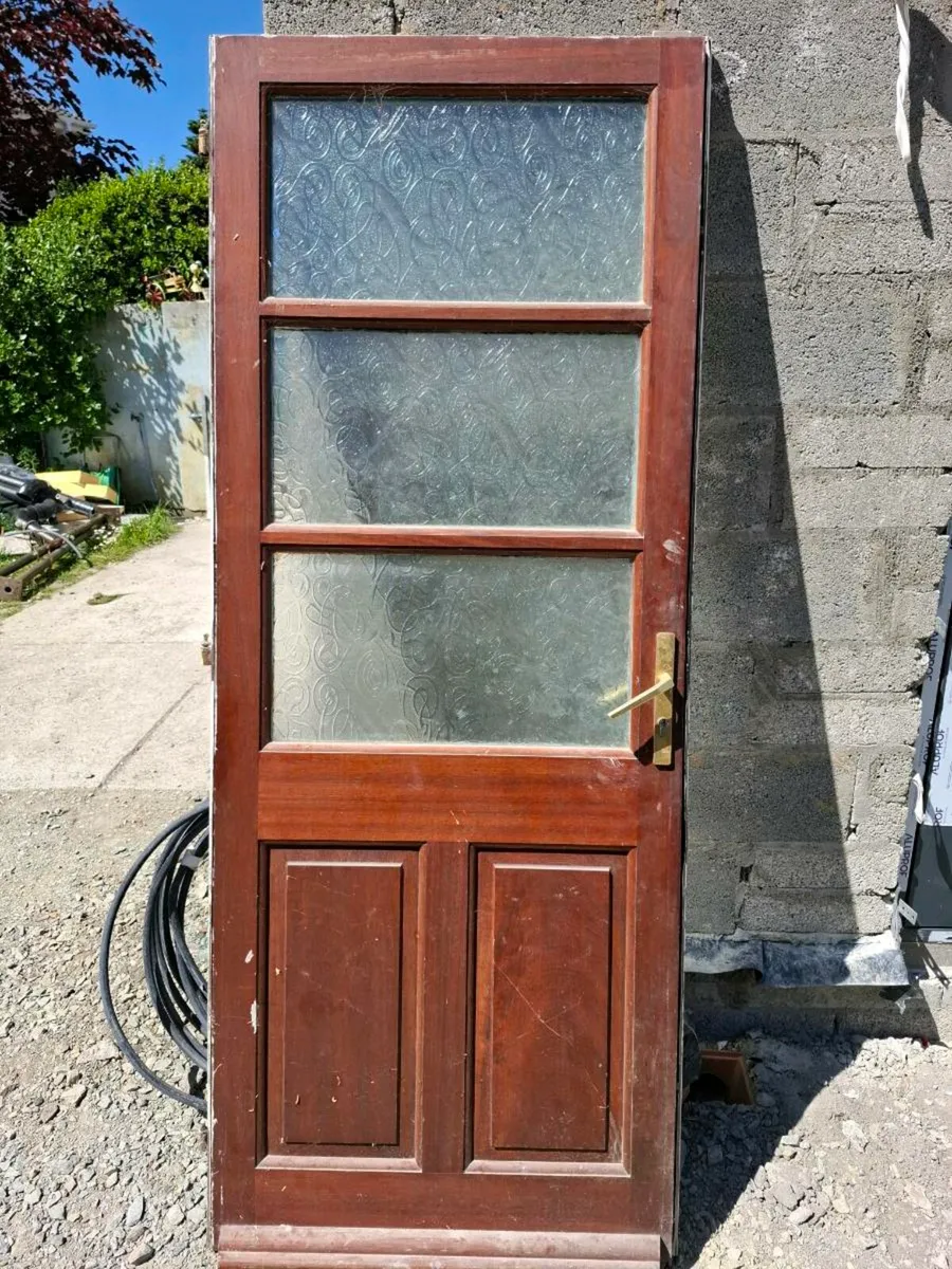 Back Door solid wood - Image 2
