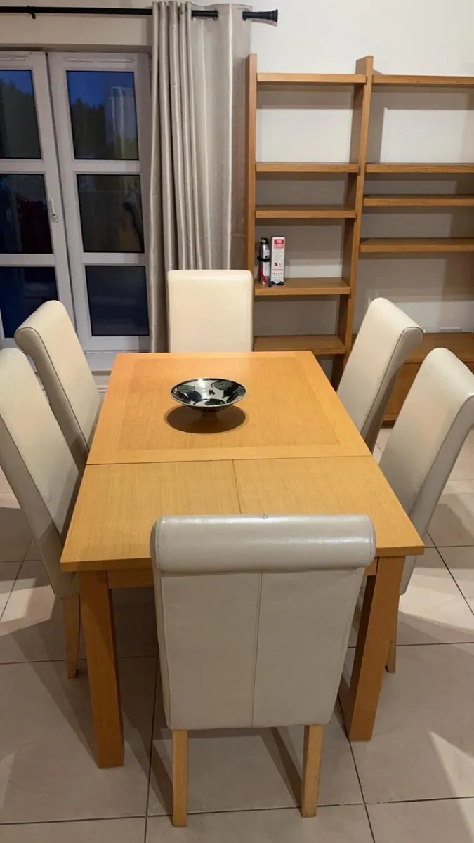 Furniture - dining table,side tables & book stand - Image 1