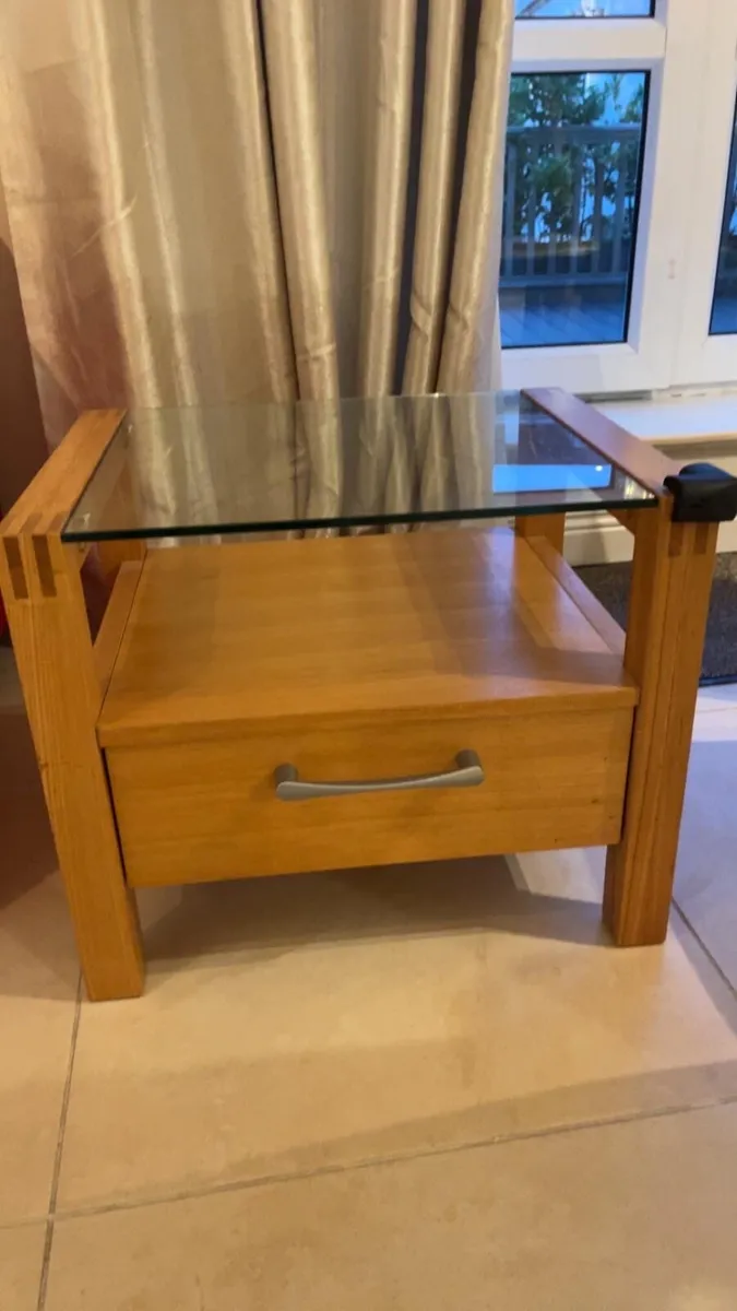 Furniture - dining table,side tables & book stand - Image 3