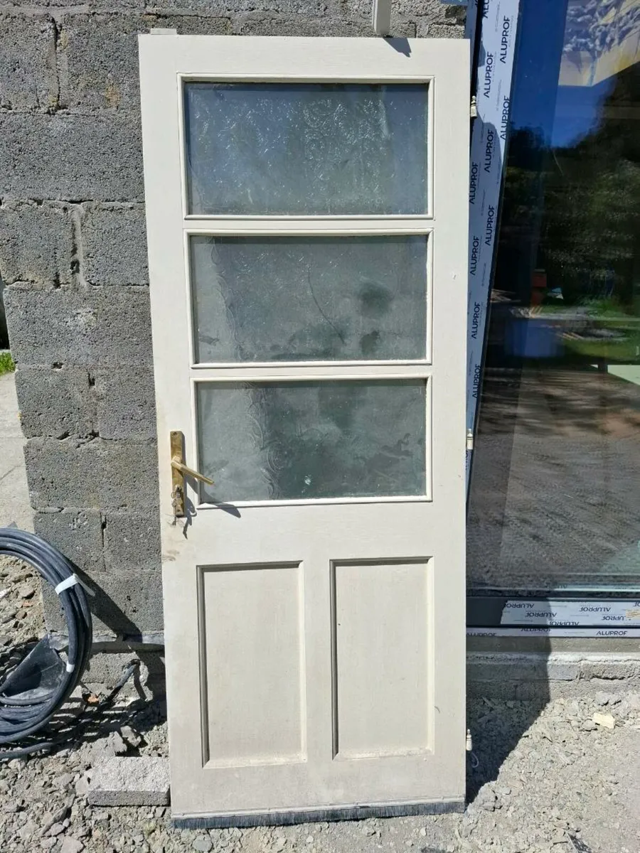 Back Door solid wood - Image 1