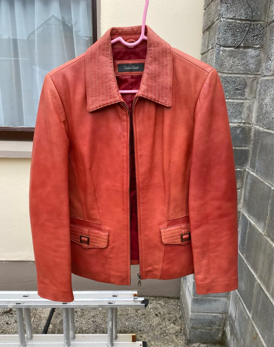 NEW Ladies Authentic Genuine Leather Jacket - Image 1