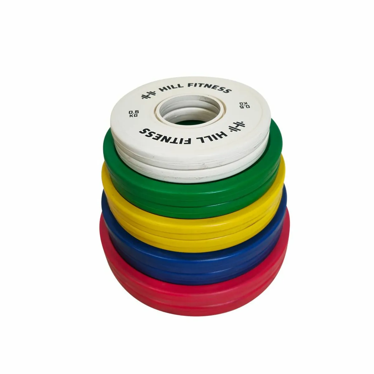 Olympic Fractional Plate Set - Full 15kg Set - Gym - Image 1