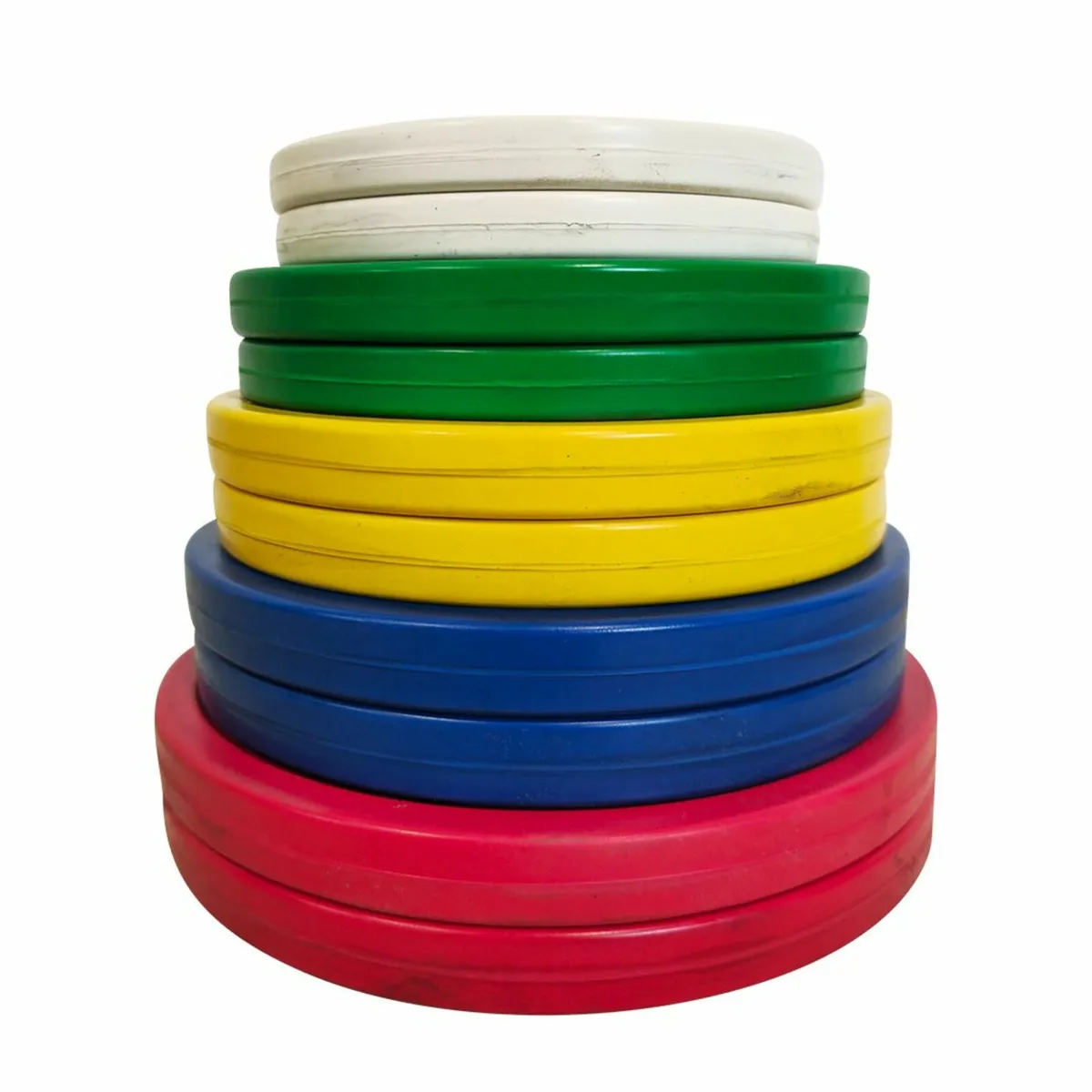Olympic Fractional Plate Set - Full 15kg Set - Gym - Image 2